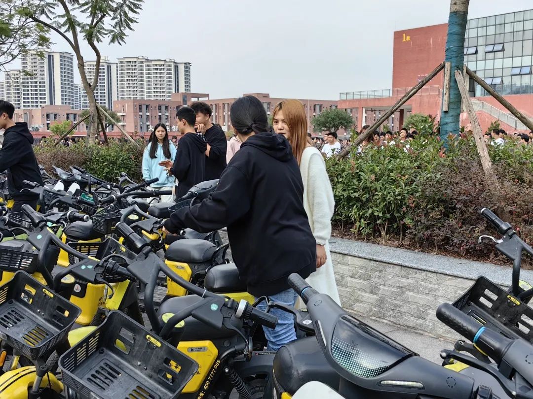 川科完美｜共享单车齐摆放，学习雷锋我先行(图2)