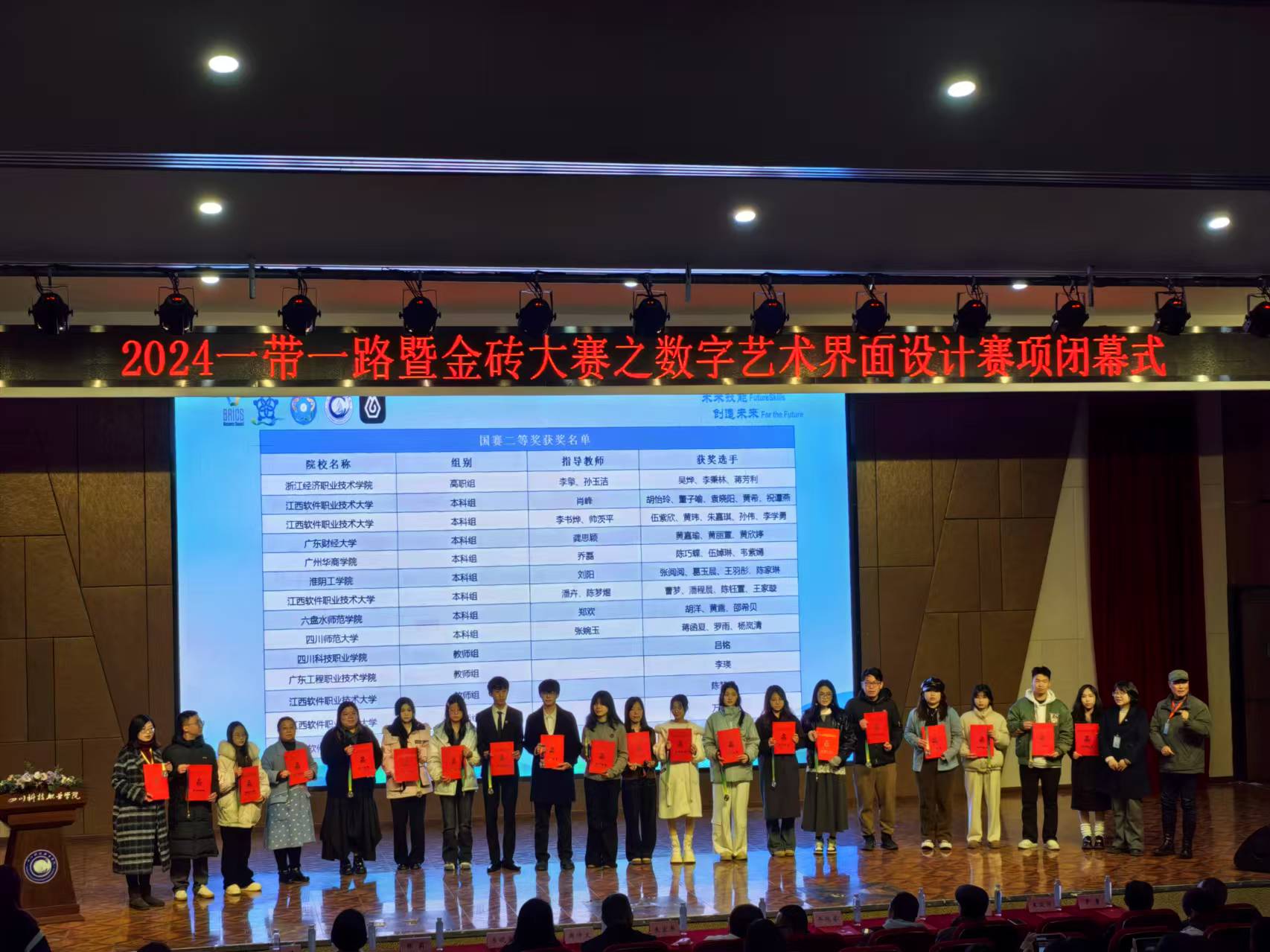 2024年一带一路暨金砖国家技能发展与技术创新大赛之数字艺术界面设计赛项国内总决赛在我校圆满落幕(图6)