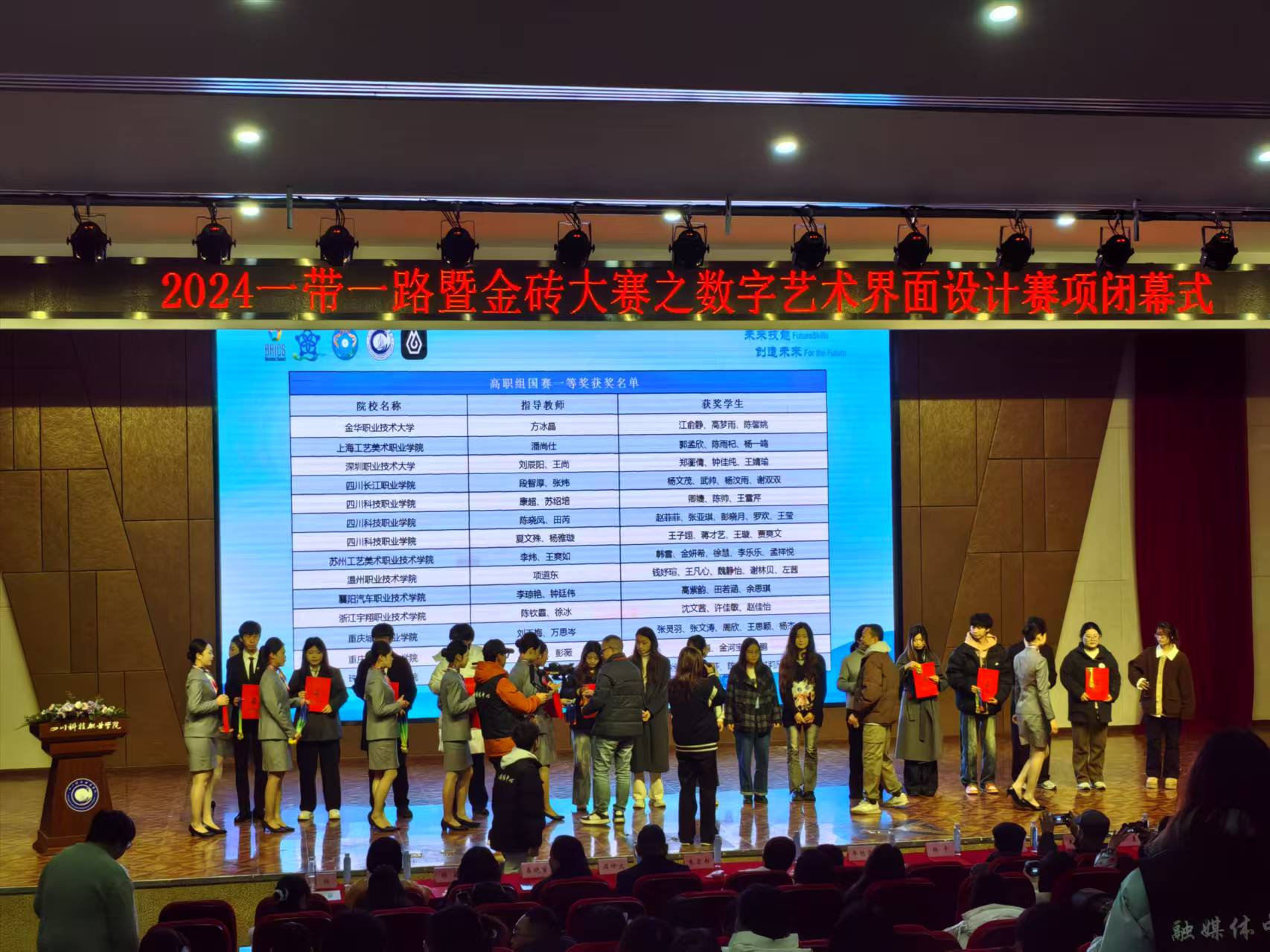 祝贺我校在2024年教育部A类赛事“一带一路暨金砖国家技能发展与技术创新大赛之数字艺术界面设计赛项”国内总决赛中荣获多项一二三等奖！(图6)